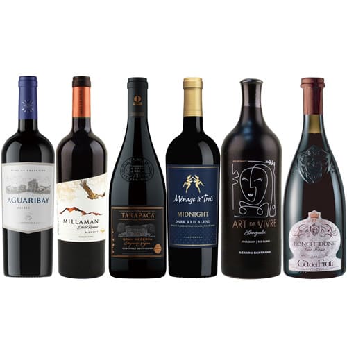 冬に飲みたい赤ワイン 6本セット