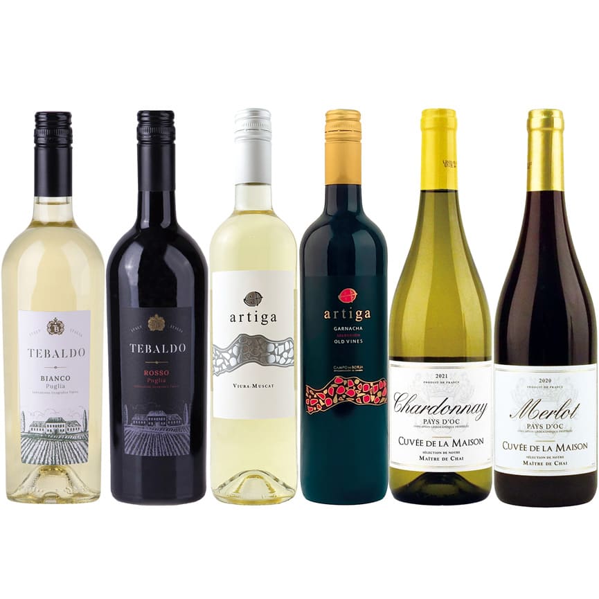 ヨーロッパワイン 6本セット 詳細画像 nonvintage 1