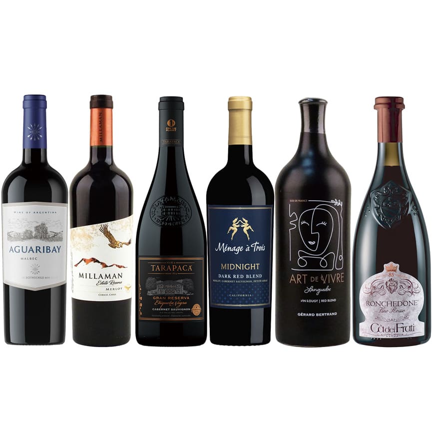 冬に飲みたい赤ワイン 6本セット 詳細画像 nonvintage 1
