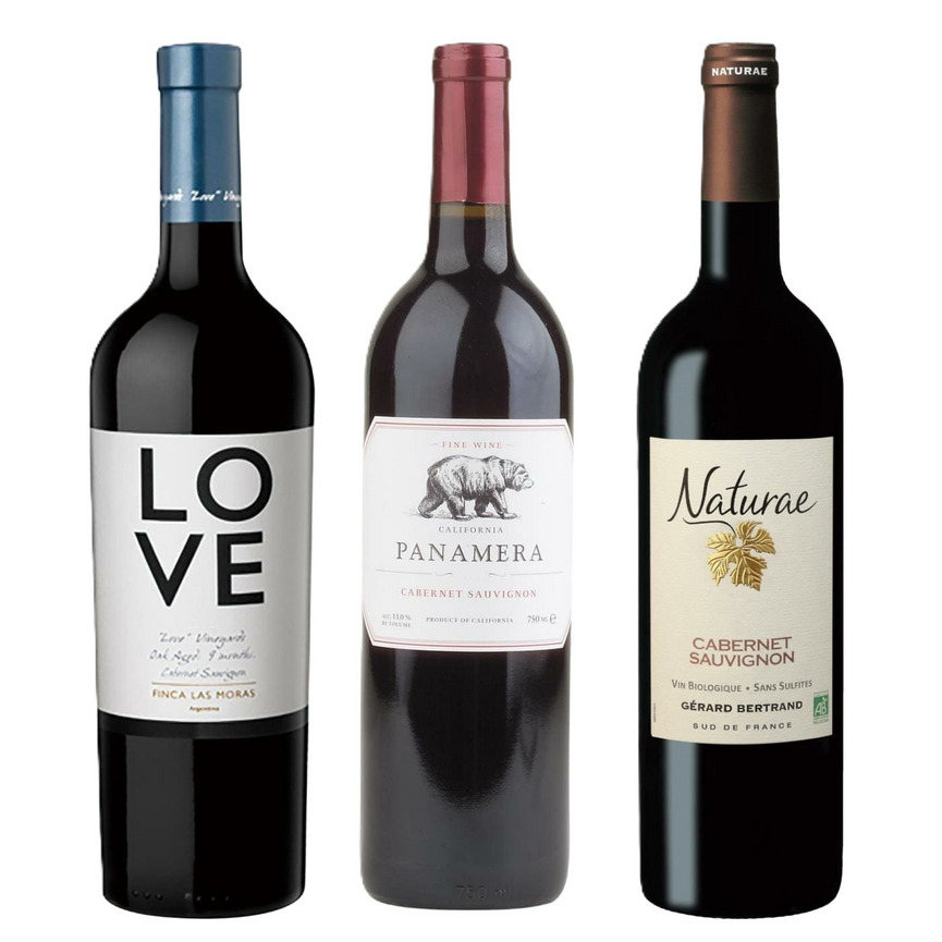 【オンラインショップ限定】秋のカベルネ・ソーヴィニヨン飲み比べ3本セット 詳細画像 nonvintage 1