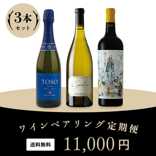 2026年ワインペアリング定期便 1月発送分