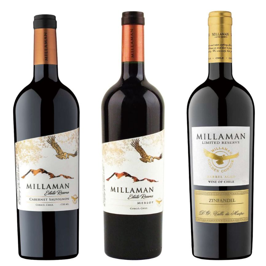 夏カタログ304 チリ 赤ワイン 3本セット 詳細画像 nonvintage 1