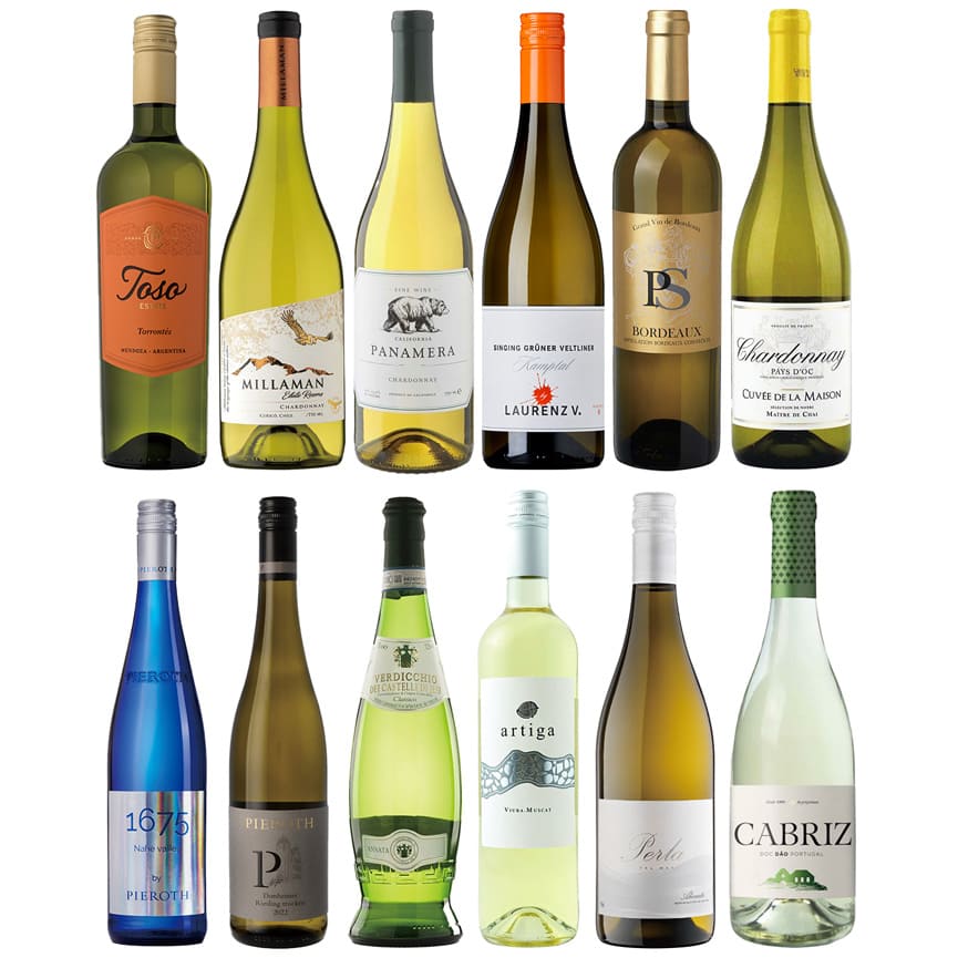 白ワイン贅沢12本セット 詳細画像 nonvintage 1