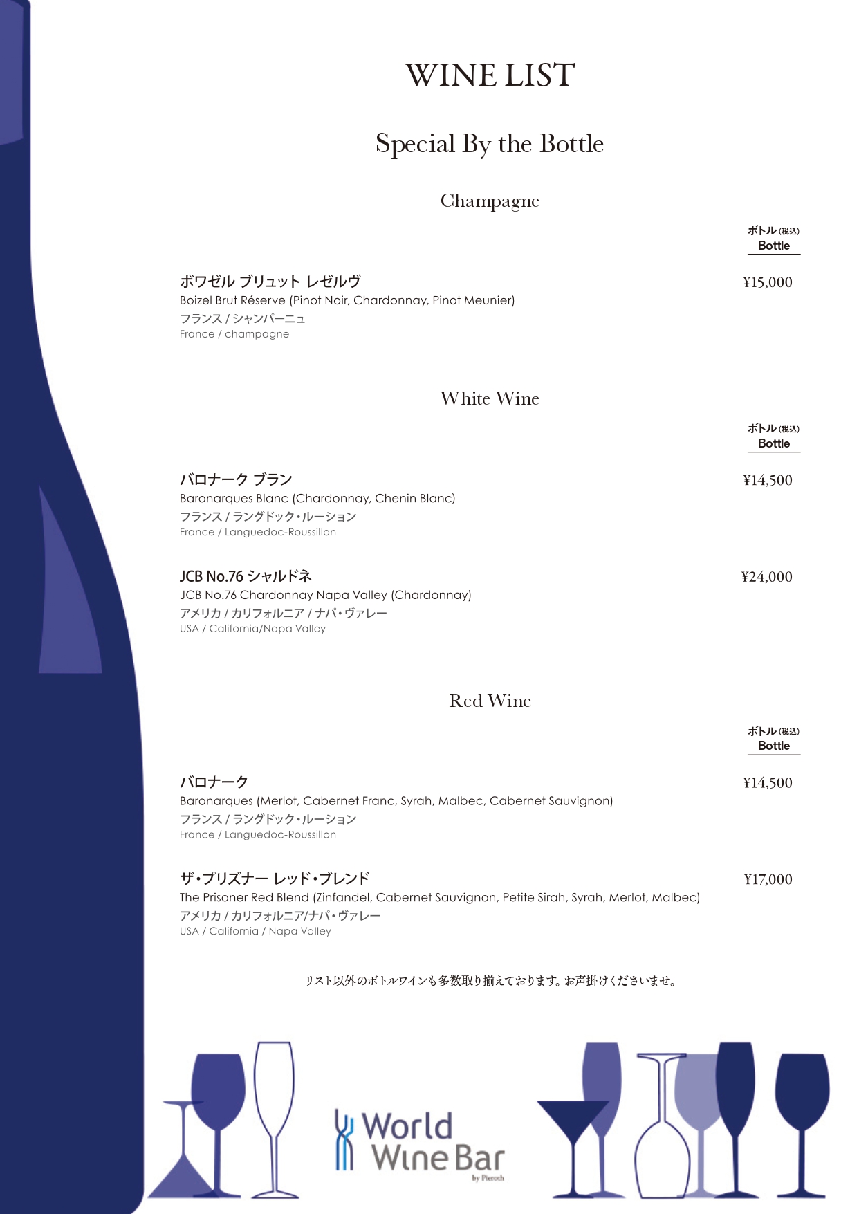 スペシャルボトル