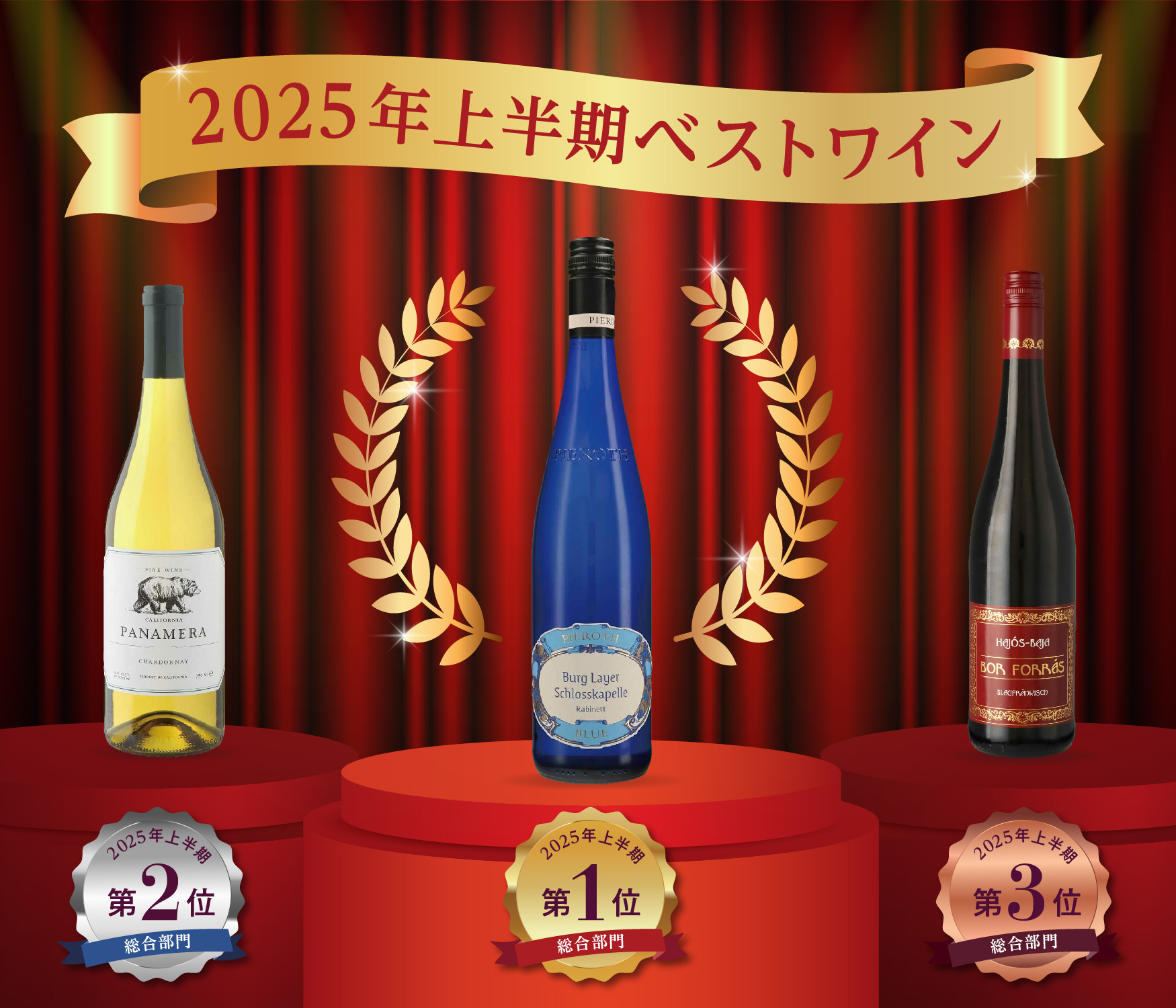 ピーロートワインアワード 発表！2025年上半期ベストワイン