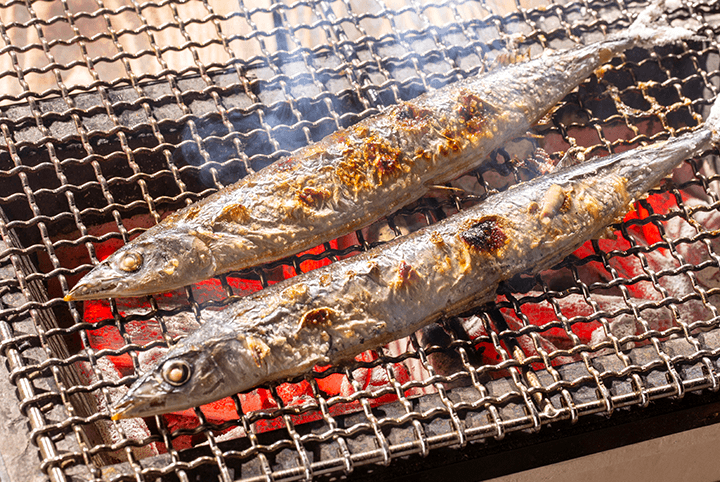 秋刀魚の塩焼き
